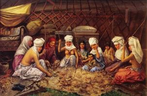 Обнаженная женщина Степи — древняя традиция казахов